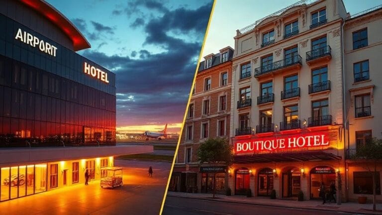 cheap hotels — Airport Hotel vs. City Center Stay: Which Option Actually Saves You More?